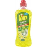 Vim Detergente Liquido Per Pavimenti - 1 Litro - Limone