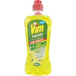 Vim Detergente Liquido Per Pavimenti - 1 Litro - Limone