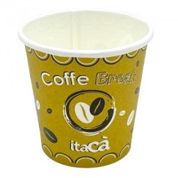 Itaca' Bicchieri Caffe' Monouso In Carta Da 75ml - 50 Pezzi