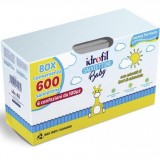 Idrofil Salviettine Imbevute 600 Pezzi Box Convenienza - Fiori Di Calendula