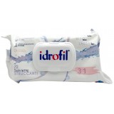 Idrofil Salviettine Imbevute Struccanti - 72 Pezzi - Acqua Micellare E Loto