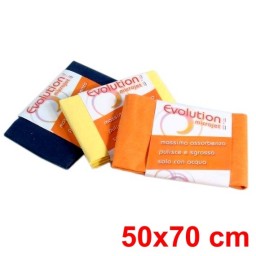 Evolution Microjet Panno Microfibra Jet Gigante 50x70cm - Colori Assortiti