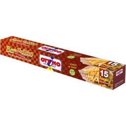 Ottimo Ben Fritto Carta Assorbente Speciale Per Fritti - 15 Fogli 33x32cm