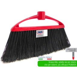 Irge Scopa Alta Sia Per Interni Che Esterni - Colori Assortiti