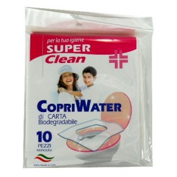 Superclean Copriwater Igienici Monouso 10pz