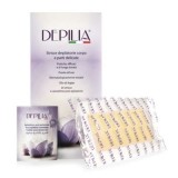 Depilia 20 Strisce Delipatori Corpo E Parti Delicate + 4 Salviette Post Epil