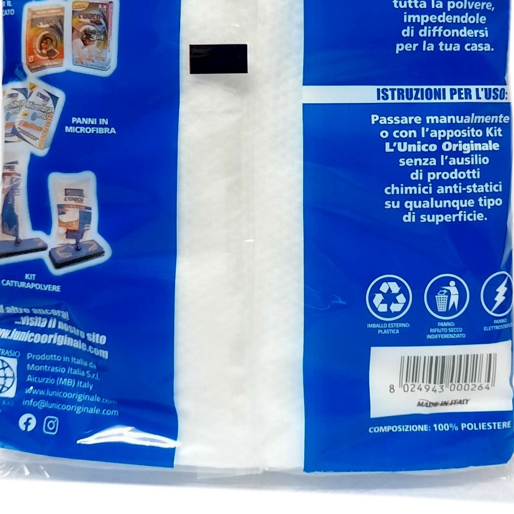 120 Panni Catturapolvere 30x50cm | Panni Elettrostatici Per Pulizia Casa