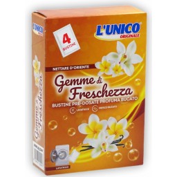 L'unico Gemme Di Freschezza - 4 Bustine Profuma Bucato - Nettare D'oriente