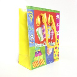 Busta Da Regalo Piccola - 15x11x6cm - Decorazioni Buon Compleanno Assortite