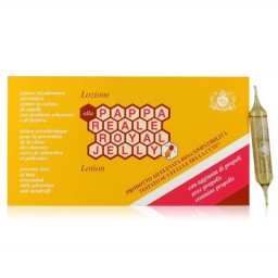 Royal Jelly Lozione Per Capelli Pappa Reale - 12 Fiale Da 10ml - Anticaduta