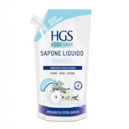Hgs Sapone Liquido - Ecoricarica Da 500ml - Neutro