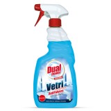 Dual Power Vetri Spray - 750ml - Con Ammoniaca Antipolvere 100% Brillantezza