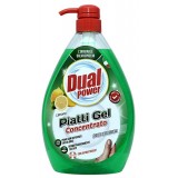 Dual Power Detersivo Per Piatti E Stoviglie Con Erogatore - 1 Litro - Limone