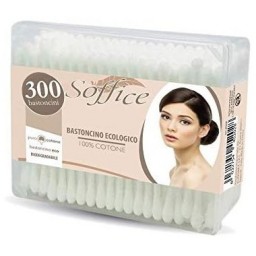 Soffice Cotonfiock 300 Pezzi - Bastoncini Cotonati