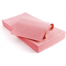 25 Tovaglie Da Tavola In Tnt Quadrate Coprimacchia - 1x1 Metro - Rosa