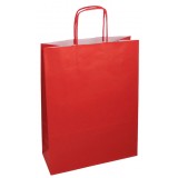 Busta Da Regalo In Carta - 18x7x14cm - Rossa