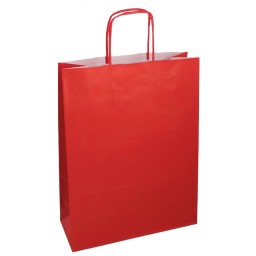 Busta Da Regalo In Carta - 44x15x35cm - Rossa