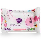 Clendy 15 Salviettine Struccanti - Viso & Occhi - Pink Flower