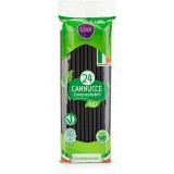 Clendy 24 Cannucce Compostabili Bio - Colore Nero