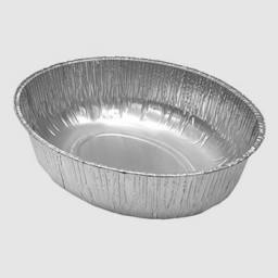 Kito Ottimo Vaschetta Alluminio Formato Pollo - 27x22x8cm - 2 Pezzi