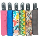 Brello Ombrello Pieghevole Con Comando Apri-chiudi 8 Stecche - Fantasie Ass.