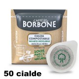 Borbone Caffe' Espresso - 50 Cialde Ese 44mm - Miscela Nera - Deciso