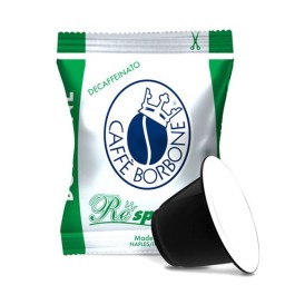 Borbone Respresso Caffe' 50 Capsule - Compatibili Nespresso - Decaffeinato