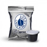 Borbone Respresso Caffe' 50 Capsule - Compatibili Nespresso - Miscela Nera