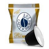 Borbone Respresso Caffe' 50 Capsule - Compatibili Nespresso - Miscela Oro