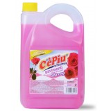 Ce' Piu' Detersivo Lavapavimenti Profumato - 4 Litri - Rosa - Floreale