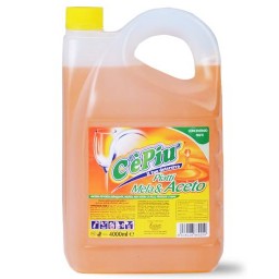 Ce' Piu' Detersivo Per Piatti - 4 Litri - Concentrato - Aceto