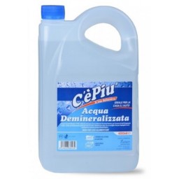 Ce'piu' Acqua Demineralizzata 4l - Per Ferri Da Stiro, Caldaie, Batterie
