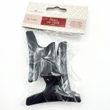 Linea Dolly 3 Pinze Per Capelli Nere