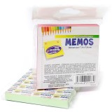 Post-it Memos Appunti Adesivi - Quadrati 76x76mm - Vari Colori