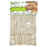 Cucchiaini Palettine In Legno Per Dolce O Gelato - 10cm - 50 Pezzi - Piatte