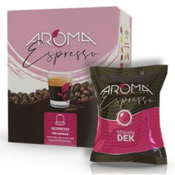 Aroma Light Caffe Espresso 100 Capsule - Dek Decaffeinato - Nespresso