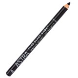 Astra Deep Black Smoky - Matita Occhi Sfumabile Morbida - Nera