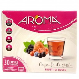 Aroma Light 30 Capsule Di Gusto - Frutti Di Bosco - Compatib. Espresso Point
