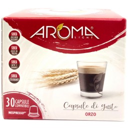 Aroma Light 30 Capsule Di Gusto - Orzo - Compatibile Nespresso