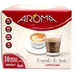 Aroma Light 30 Capsule Di Gusto - Cappuccino - Compatibili Nespresso