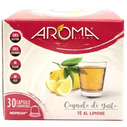 Aroma Light 30 Capsule Di Gusto - Te' Al Limone - Compatibili Nespresso