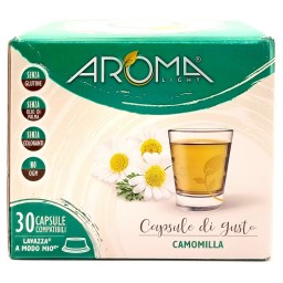 Aroma Light 30 Capsule Di Gusto - Camomilla - Compatibili A Modo Mio