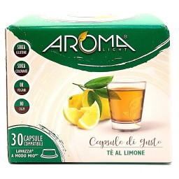 Aroma Light 30 Capsule Di Gusto - Te' Al Limone - Compatibili A Modo Mio