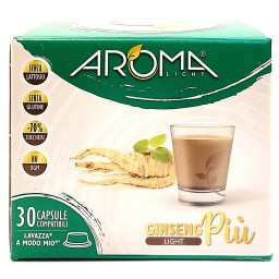 Aroma Light 30 Capsule Di Gusto - Ginseng Light Senza Lattosio - A Modo Mio