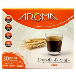 Aroma Light 30 Capsule Di Gusto - Orzo - Compatibili Nescafe' Dolce Gusto