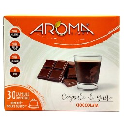 Aroma Light 30 Capsule Di Gusto - Cioccolata - Nescafe' Dolce Gusto