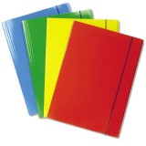 Cartellina Portadocumenti A4 - In Cartoncino Con Elastico - Vari Colori