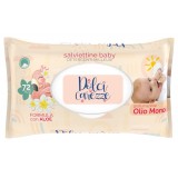 Dolci Carezze Salviettine Imbevute - 72 Pezzi - Apertura Pop-up - Monoi