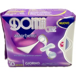 Donna Care Assorbenti Ultrasottili Ipoallergenici 12 Pezzi - Giorno Con Ali