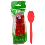 The Best 15 Cucchiai Monouso In Plastica - 17cm - Rosso